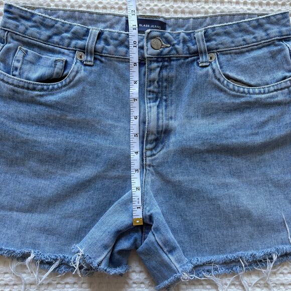 Bill Blass Jeans Cutoff Denim Shorts size 10 - Picture 5 of 6